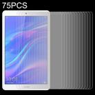 75 PCS 9H Surface Hardness 8 Inches Anti-fingerprint Explosion-proof Tempered Glass Film for Huawei Honor Tab 5 - 1