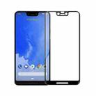 MOFI 9H 3D Curved Tempered Glass Film for Google Pixel 3 XL (Black) - 1