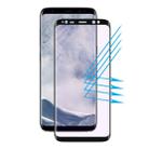 ENKAY Hat-Prince 0.26mm 9H 3D Anti Blue-ray Full Screen Heat Bending Tempered Glass Film for Galaxy S8 (Black) - 1