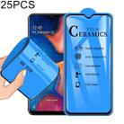 25 PCS 2.5D Full Glue Full Cover Ceramics Film for Galaxy A20e - 1