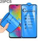 25 PCS 2.5D Full Glue Full Cover Ceramics Film for Galaxy M20 - 1