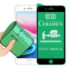 2.5D Full Glue Full Cover Ceramics Film for iPhone 8 / 7(Black) - 1