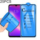 25 PCS 2.5D Full Glue Full Cover Ceramics Film for Xiaomi Redmi 7 / Y3 - 1