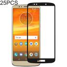 25 PCS Full Glue Full Cover Screen Protector Tempered Glass film for Motorola Moto E5 Plus - 1