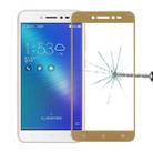 For Asus ZenFone Live / ZB501KL 0.26mm 9H Surface Hardness 2.5D Full Screen Tempered Glass Screen Protector(Gold) - 1