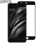 25 PCS Full Glue Full Cover Screen Protector Tempered Glass film for Xiaomi Mi 6 - 1