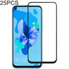 25 PCS Full Glue Full Cover Screen Protector Tempered Glass film for Huawei Nova 5i - 1