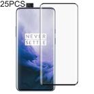 25 PCS 3D Curved Edge Full Screen Tempered Glass Film for OnePlus 7 Pro(Black) - 1