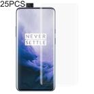 25 PCS 3D Curved Edge Full Screen Tempered Glass Film for OnePlus 7 Pro(Transparent) - 1