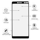 For Nokia 7 0.3mm 9H Surface Hardness 2.5D Explosion-proof Full Screen Tempered Glass Film(Black) - 3