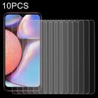 10 PCS 0.26mm 9H 2.5D Tempered Glass Film for Galaxy A10s - 1