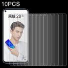 For Huawei Honor 20s 10 PCS 0.26mm 9H 2.5D Tempered Glass Film - 1