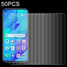 For Huawei Nova 5T 50 PCS 0.26mm 9H 2.5D Tempered Glass Film - 1