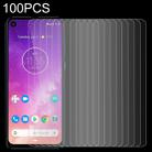 100 PCS 0.26mm 9H 2.5D Tempered Glass Film for Motorola One Vision - 1