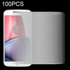 100 PCS for Motorola Moto G4 Plus 0.3mm 9H Surface Hardness 2.5D Explosion-proof Non-full Screen Tempered Glass Screen Film - 1