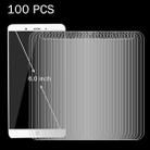 100 PCS 6.0 inch Mobile Phone 0.26mm 9H Surface Hardness 2.5D Explosion-proof Tempered Glass Screen Film - 1