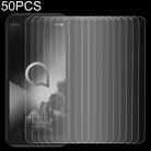 50 PCS For Alcatel 1S (2019) 2.5D Non-Full Screen Tempered Glass Film - 1