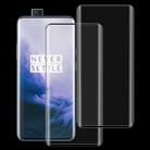 2 PCS 9H Full Screen Curved Edge Tempered Glass Film for OnePlus 7 Pro - 1