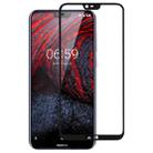 Full Glue Full Cover Screen Protector Tempered Glass film for Nokia 6.1 Plus / X6 - 1