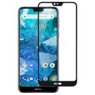 Full Glue Full Cover Screen Protector Tempered Glass film for Nokia 7.1 - 1