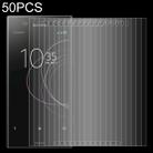 50 PCS 0.26mm 9H 2.5D Tempered Glass Film for Sony Xperia XZ1 Compact - 1