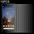 10 PCS 0.26mm 9H 2.5D Tempered Glass Film for Google Pixel 3A - 1