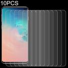 10 PCS 0.26mm 9H 2.5D Explosion-proof Tempered Glass Film for Galaxy S10,Screen Fingerprint Unlocking is Not Supported - 1