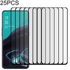 25 PCS Full Cover ScreenProtector Tempered Glass Film for OPPO Reno 2 - 1