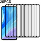 25 PCS Full Cover ScreenProtector Tempered Glass Film for Huawei Enjoy 10 Plus - 1