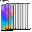 25 PCS Full Cover ScreenProtector Tempered Glass Film for Huawei Honor Play 3 - 1