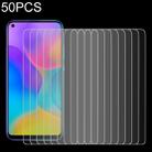 50 PCS 0.26mm 9H 2.5D Tempered Glass Film for Huawei Honor Play 3 - 1