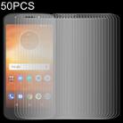 50 PCS  0.26mm 9H 2.5D Tempered Glass Film for Motorola Moto E5 Play - 1