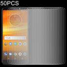 50 PCS 0.26mm 9H 2.5D Tempered Glass Film for Motorola Moto E5 Plus - 1