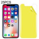 25 PCS For iPhone X / XS Soft TPU Full Coverage Front Screen Protector - 1