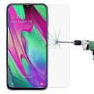 2.5D Non-Full Screen Tempered Glass Film for Galaxy A40 - 1