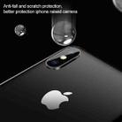For iPhone XS Max Titanium Alloy Metal Camera Lens Protector Tempered Glass Film(Silver) - 3