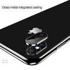 For iPhone XS Max Titanium Alloy Metal Camera Lens Protector Tempered Glass Film(Silver) - 5