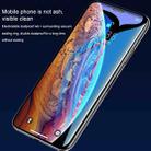 For iPhone XS Max 25pcs Titanium Alloy Edge Full Coverage Front + Back Tempered Glass Screen Protector (Red) - 5