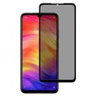 Full Cover Anti-spy Tempered Glass Film for Xiaomi Redmi Note 7 Pro - 1