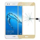 MOFi For Huawei Enjoy 7 Full Screen 2.5D Explosion-proof 9H Surface Hardness Tempered Glass Screen Protector(Gold) - 1