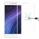 MOFI Xiaomi Redmi 4A 0.3mm 9H Hardness 2.5D Explosion-proof Full Screen Tempered Glass Screen Film(White) - 1