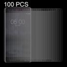 100 PCS for Nokia 6 0.26mm 9H Surface Hardness 2.5D Curved Tempered Glass Screen Protector Film - 1