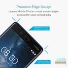 2 PCS Nokia 8 0.26mm 9H Surface Hardness 2.5D Curved Edge Tempered Glass Screen Protector - 3