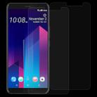 2 PCS for HTC U11+ 0.26mm 9H Surface Hardness 2.5D Curved Edge Tempered Glass Screen Protector - 1
