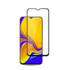 mocolo 0.33mm 9H 2.5D Full Glue Silk Print Tempered Glass Film for Galaxy A30 / A50 / M30, Support Fingerprint Unlock(Black) - 1