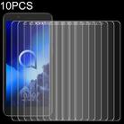10 PCS 9H 2.5D Non-Full Screen Tempered Glass Film For Alcatel 1C - 1