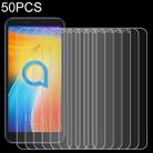 50 PCS For Alcatel 1S 2.5D Non-Full Screen Tempered Glass Film - 1