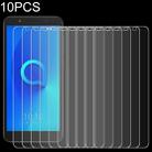 10 PCS 9H 2.5D Non-Full Screen Tempered Glass Film For Alcatel 1X - 1