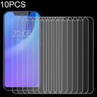 10 PCS 9H 2.5D Non-Full Screen Tempered Glass Film For Blackview A30 - 1