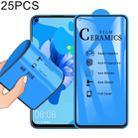 25 PCS 2.5D Full Glue Full Cover Ceramics Film for Huawei Nova 5i / P20 Lite (2019) - 1